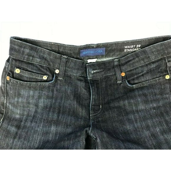 RARE Martin + Osa (American Eagle) Jeans Dark 29 - Picture 2 of 10